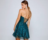 Waverly – Formelles Partykleid mit Glitzer und Pailletten